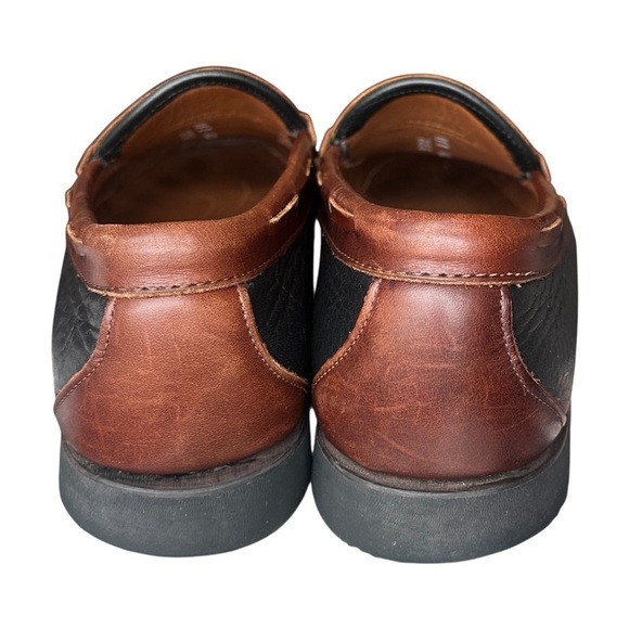 Allen Edmonds Nashua Leather Tassel Loafer 42250 in Black/Brown Men’s 11 D (Med) - Picture 4 of 8